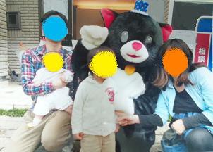 2014.4～5月 住宅展示場でお仕事にゃん。お越しいただいた皆さまありがとにゃん